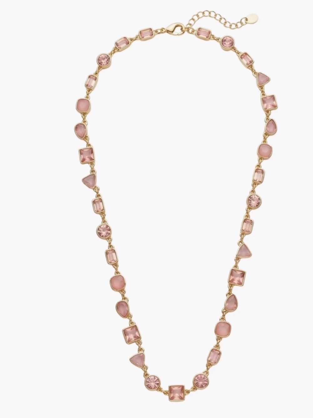 NWT ⚜️💖⚜️ MACRAE & Co Hayden Crystal Necklace in Rosy Pink